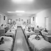 Immigration [St Vincent's Foundling Home dormitory]